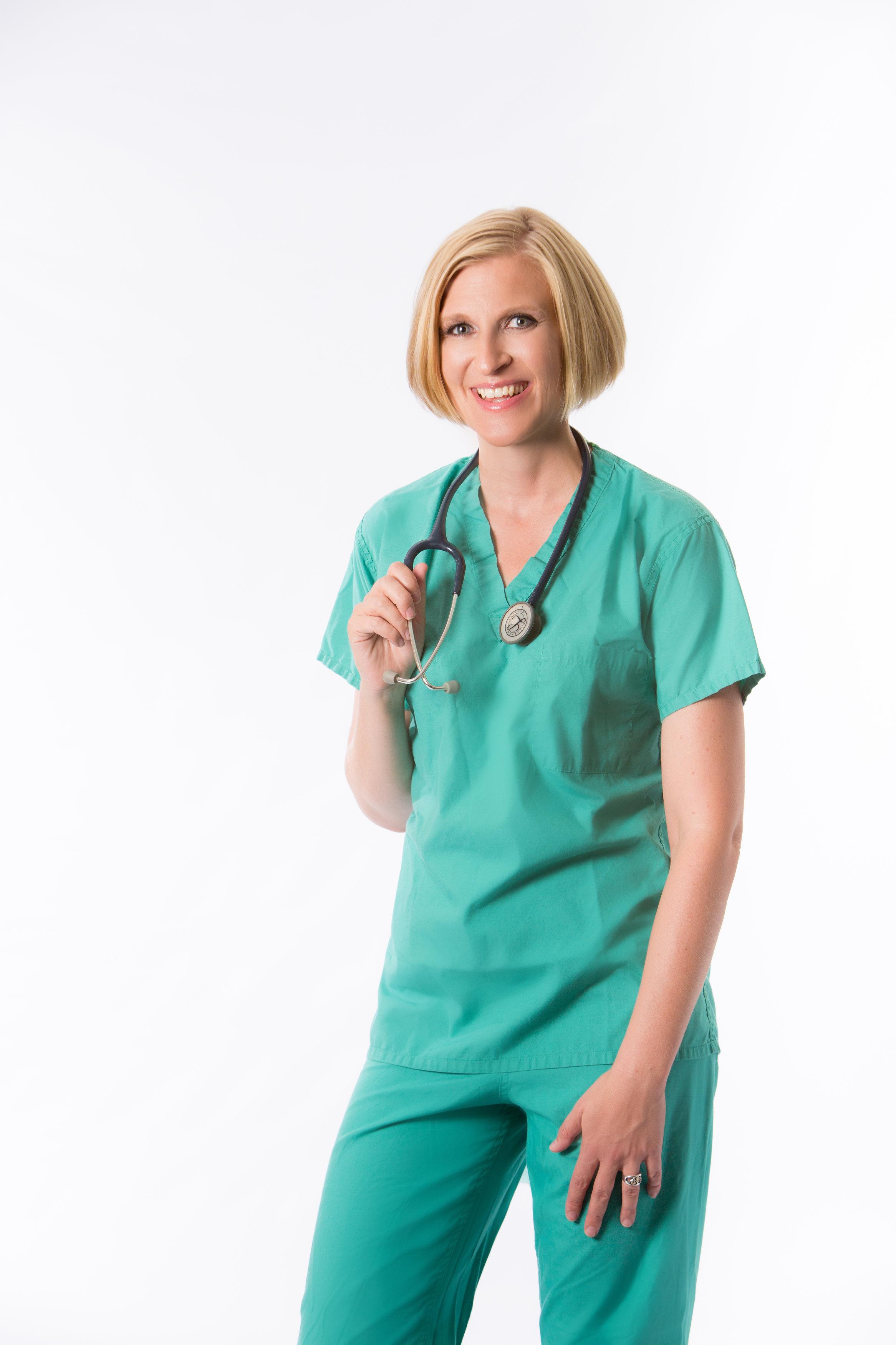 Sarah Boston full torso and head shot