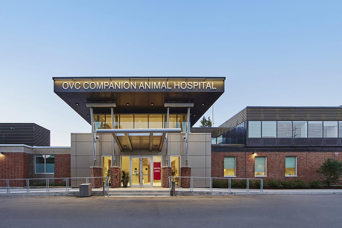 OVC Companion Animal Hospital Entrance