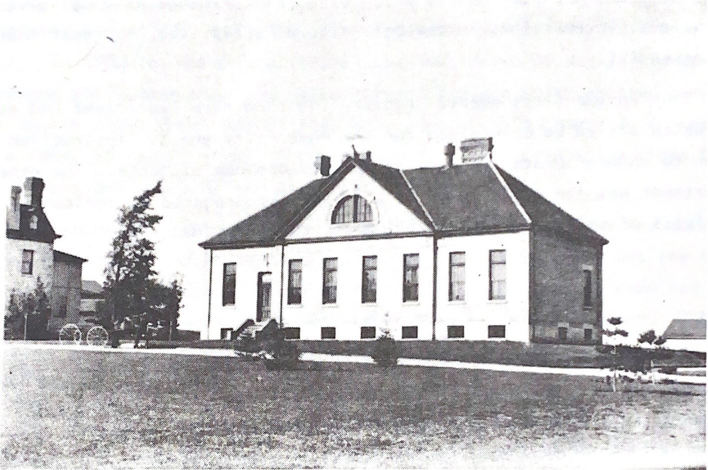 Chemistry building in 1887.