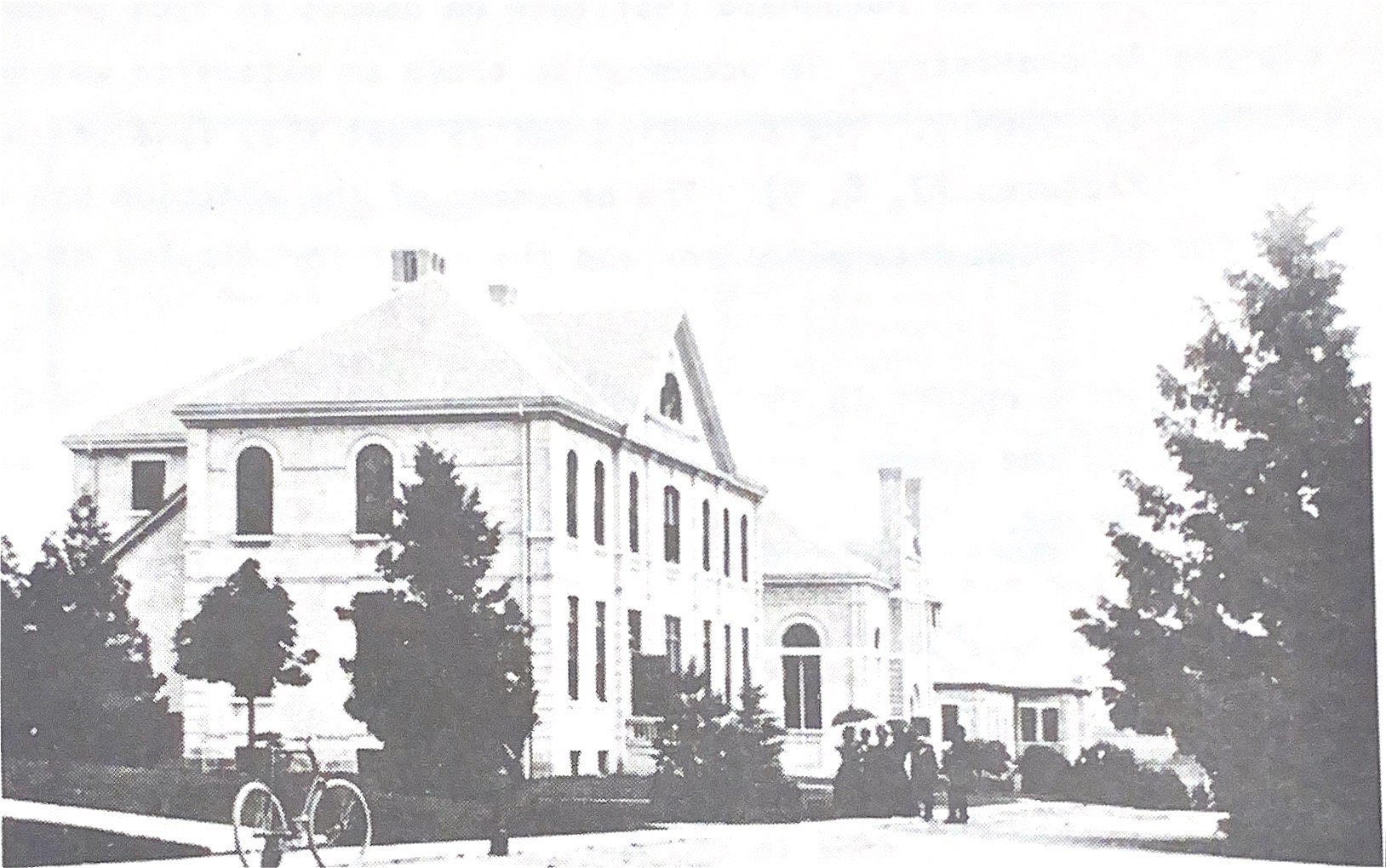 Rebuilt Chemistry building in 1896.