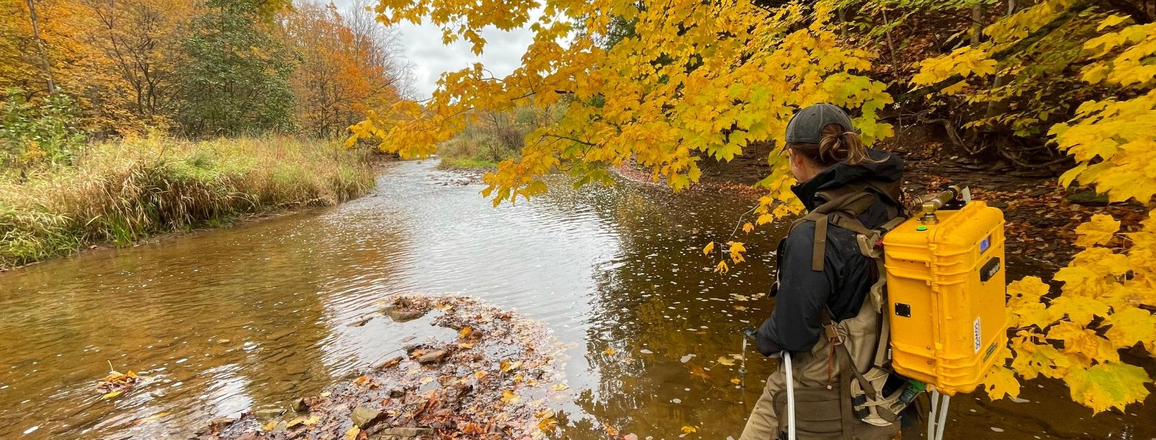 Aquatic researcher