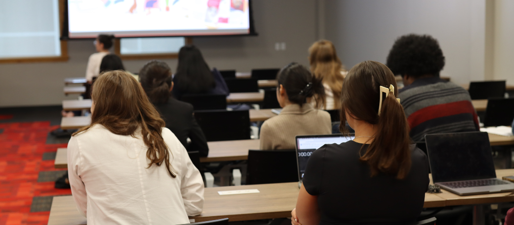 students in a classroom