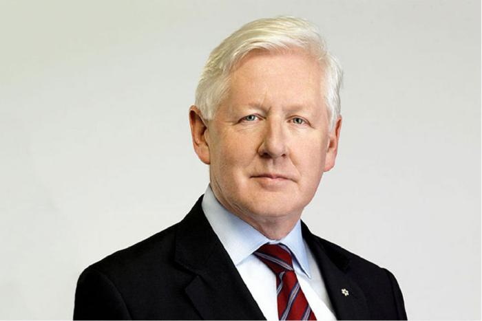 A headshot of Ambassador Bob Rae