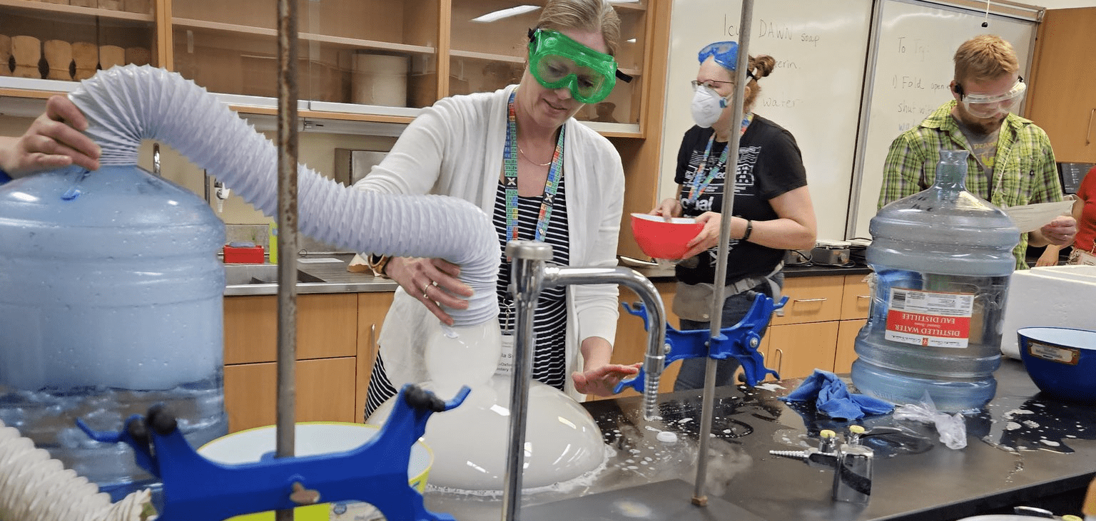 People in a lab