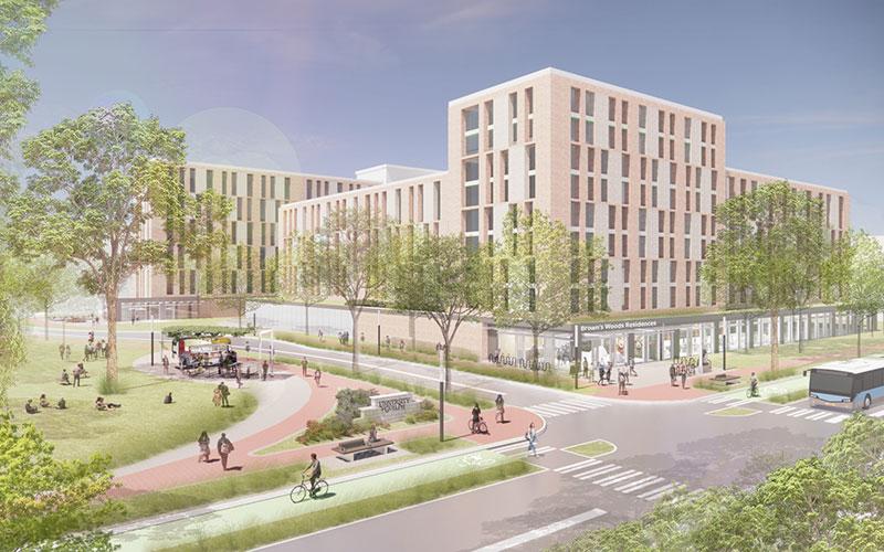 Artist Illustration of the proposed Dairy Bush Neighbourhood