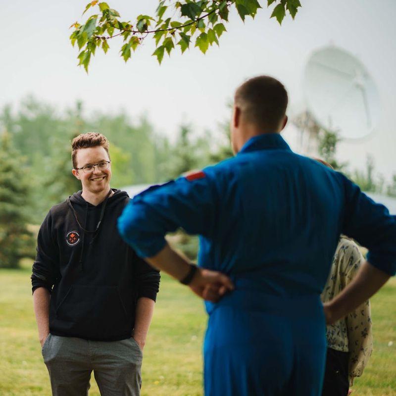 U of G PhD grad at the Canadian Space Agency.