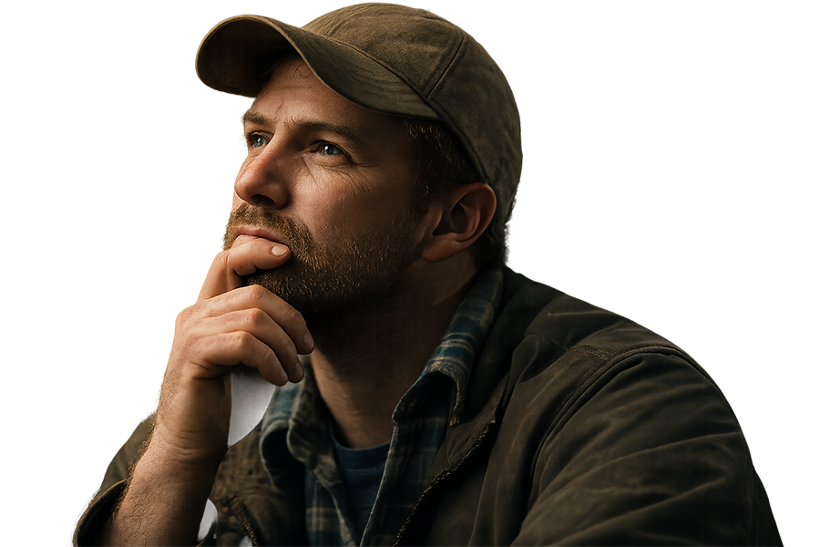 Farmer Thinking