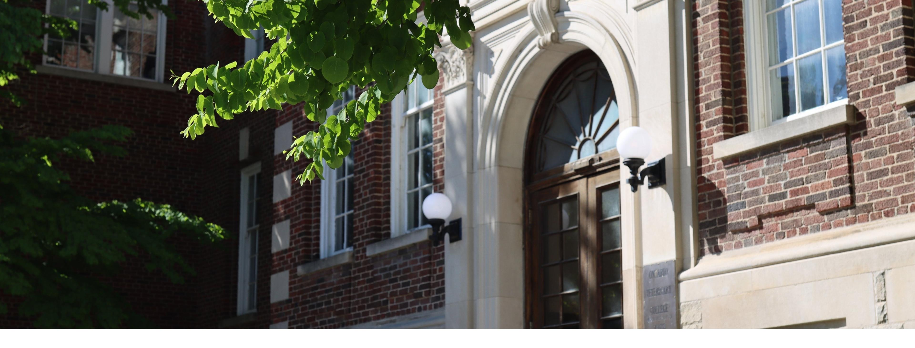 ovc main building front door