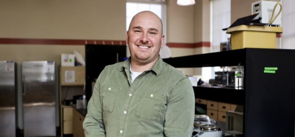 University of Guelph's Doctor Hrvoje Fabek smiling at the camera