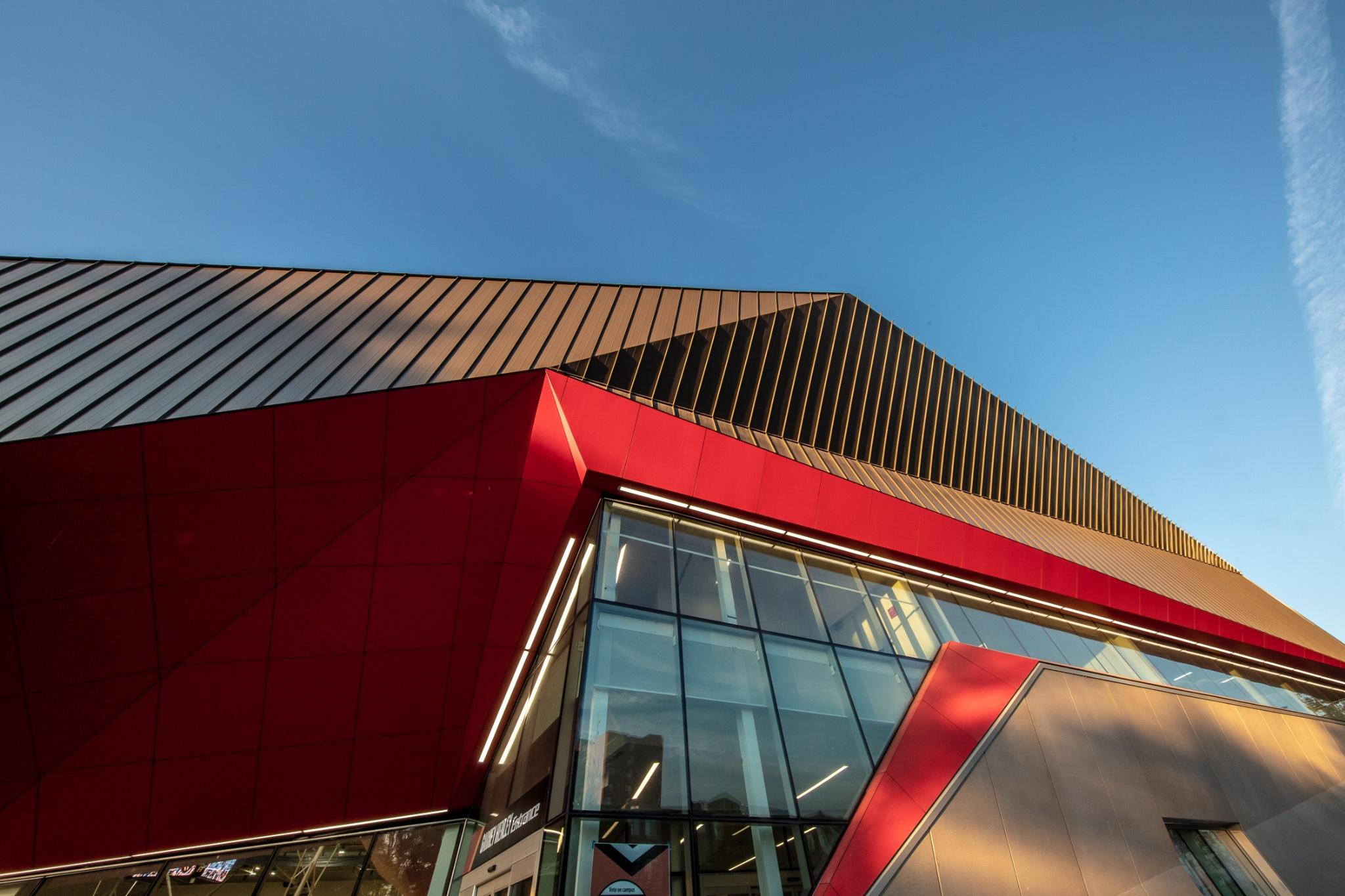 artistic image of athletic centre