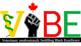 Canadian VIBE (Veterinary professionals Instilling Black Excellence) Network logo
