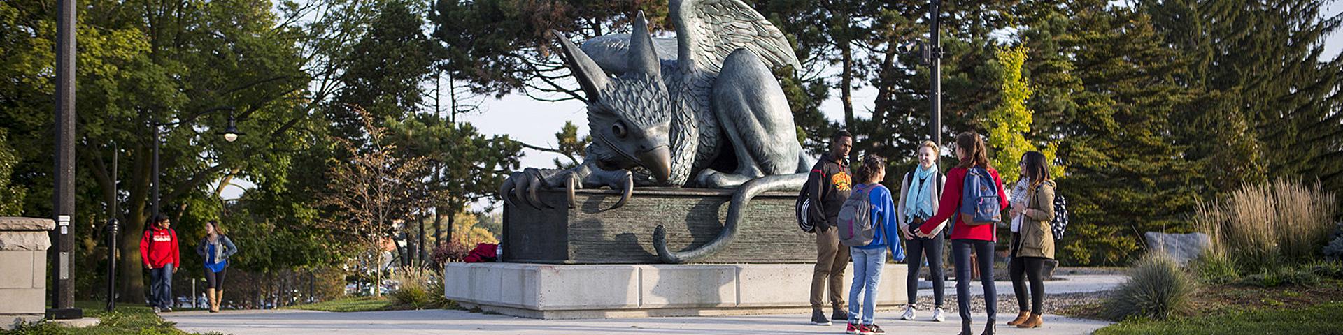 Students on Campus