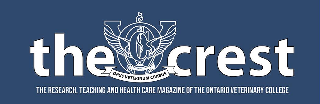 The image depicts the masthead of The Crest magazine.