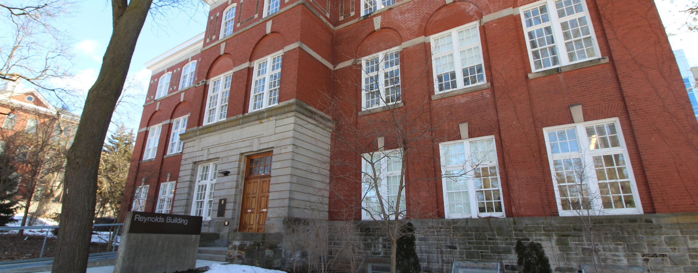 Reynolds Building During the Winter
