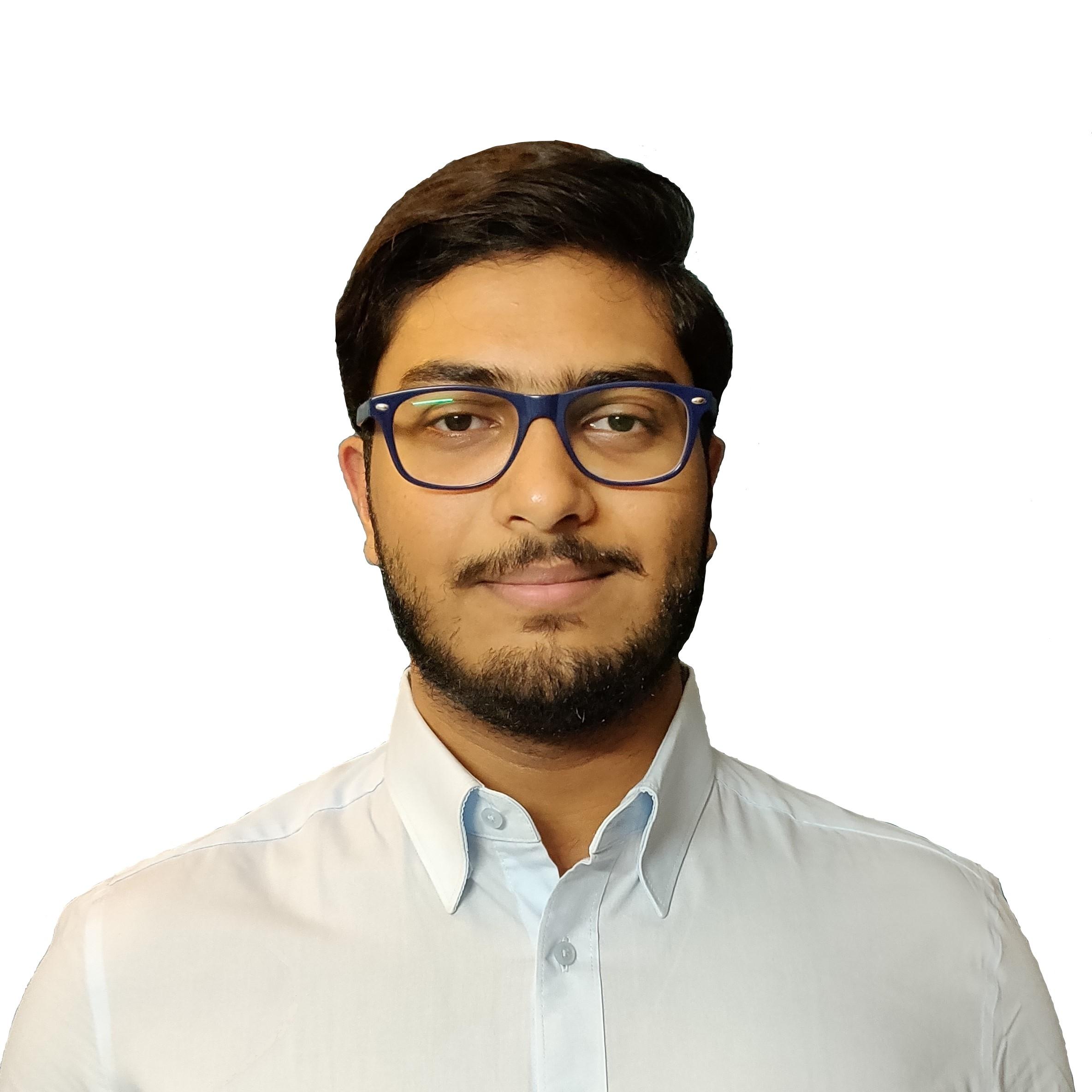 Headshot of Shreyas Jeevan Prakash.