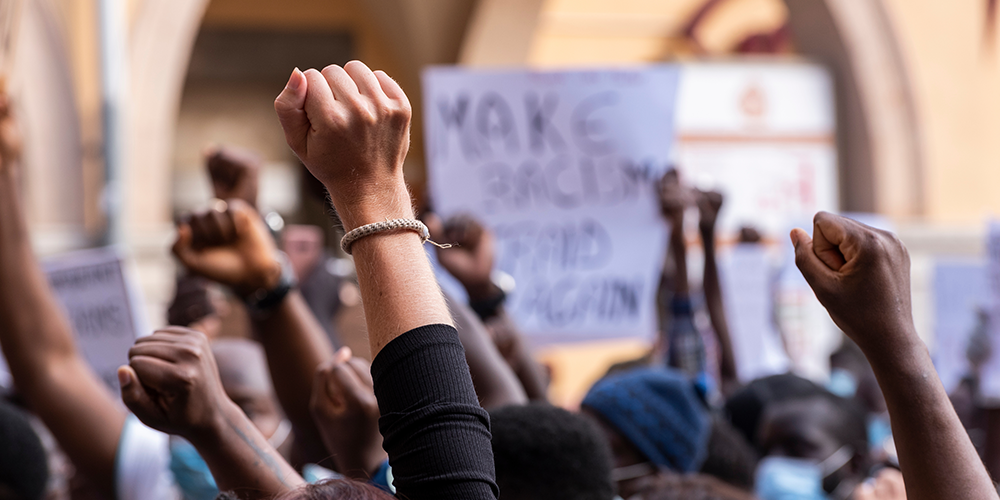 Protestors come together for racial justice