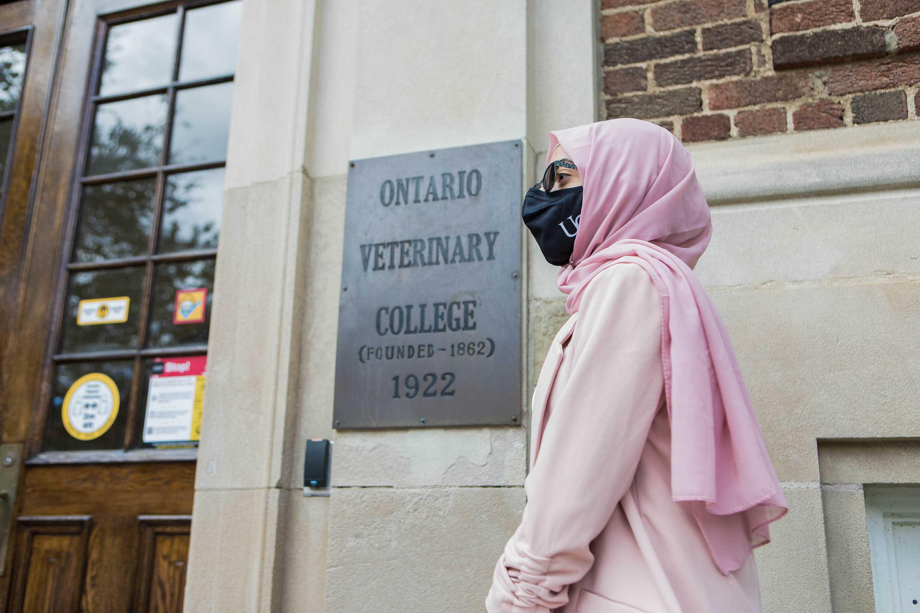 OVC Sign with Student - Founded 1862