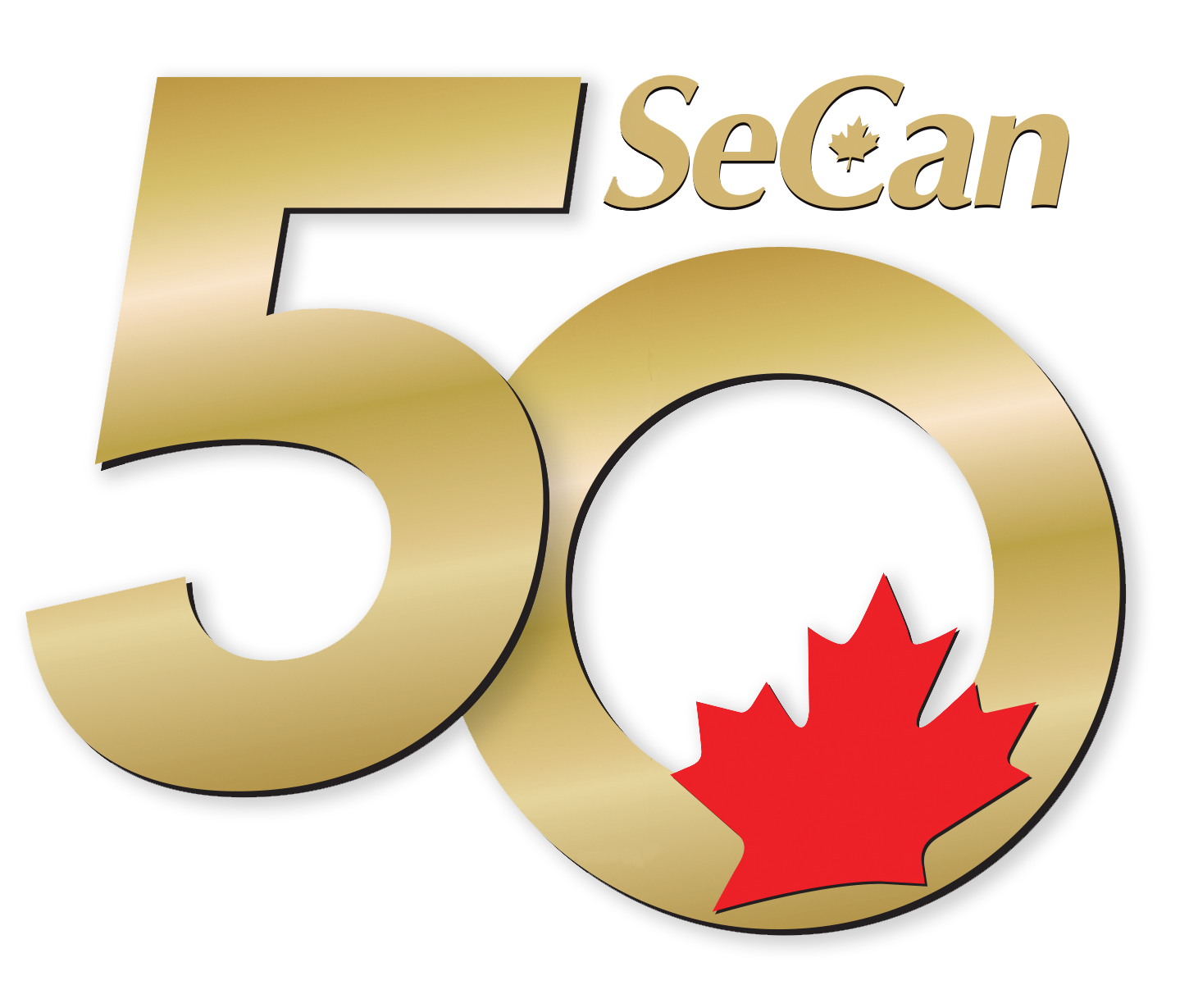 SeCan's 50th anniversary logo