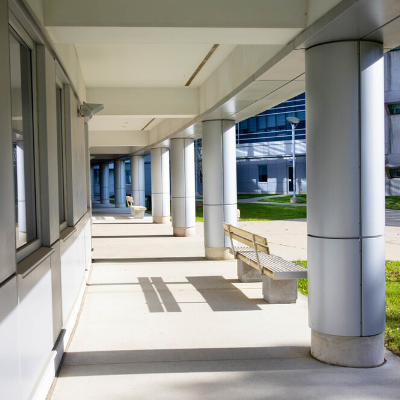 Pillars outside SSC