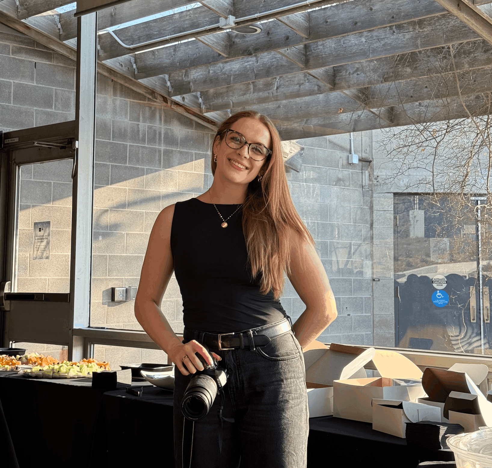 Callie Gibson at event