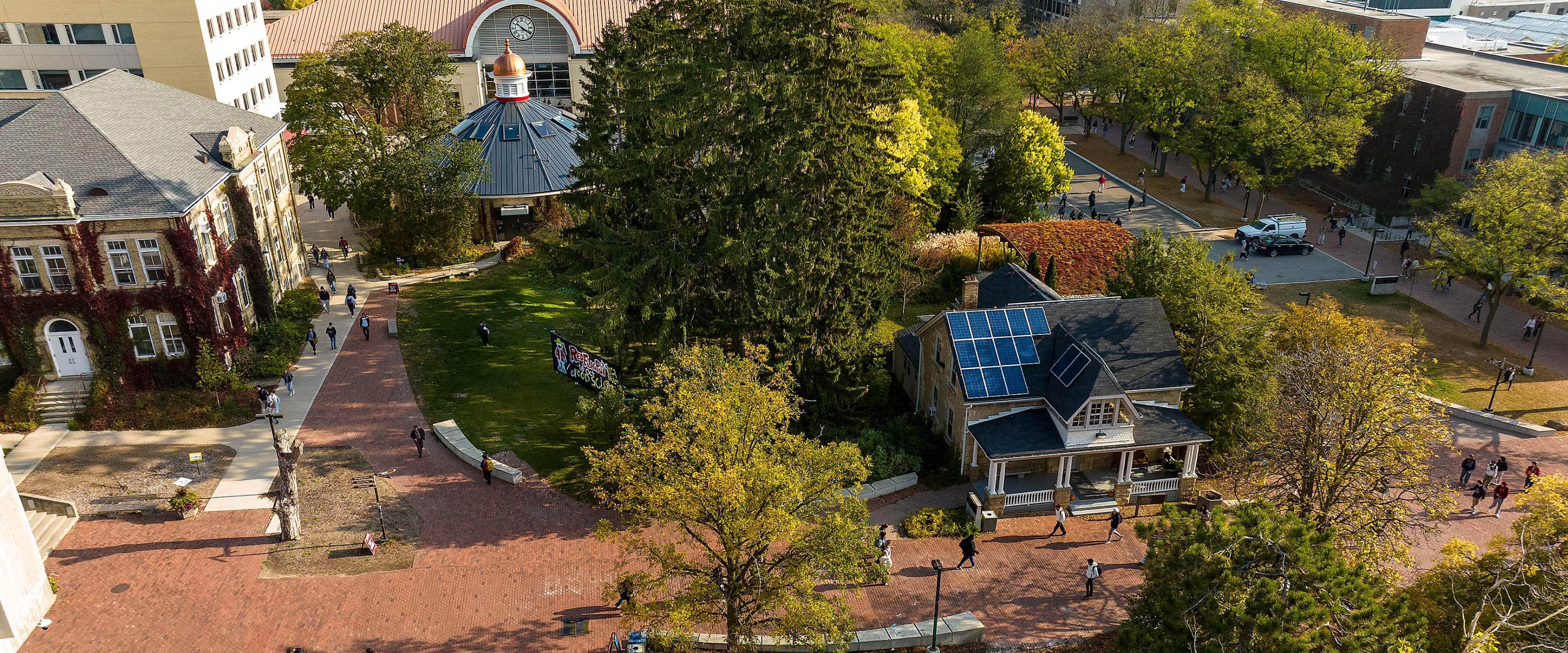 Aerial Image of U of G Campus