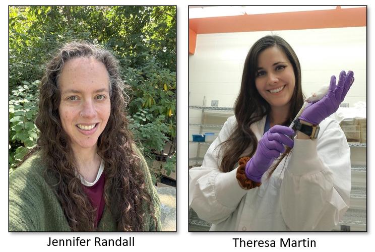 Portrait photo of Jennifer Randall and Theresa Martin