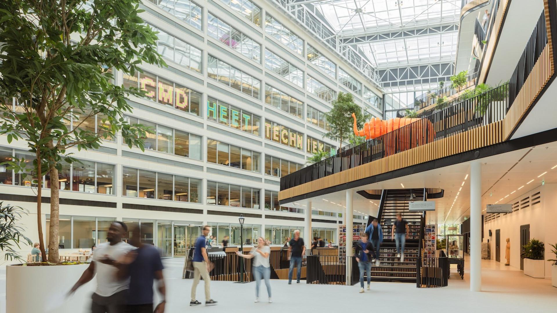 Indoor mall in the Netherlands