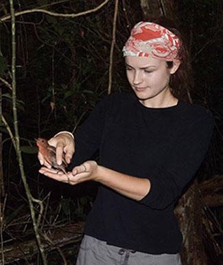 Morganna Turner completed her undergrad in conservation biology