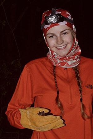 Morganna Turner completed her undergrad in conservation biology