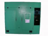 Image of a green door to the E15 Growth Chamber