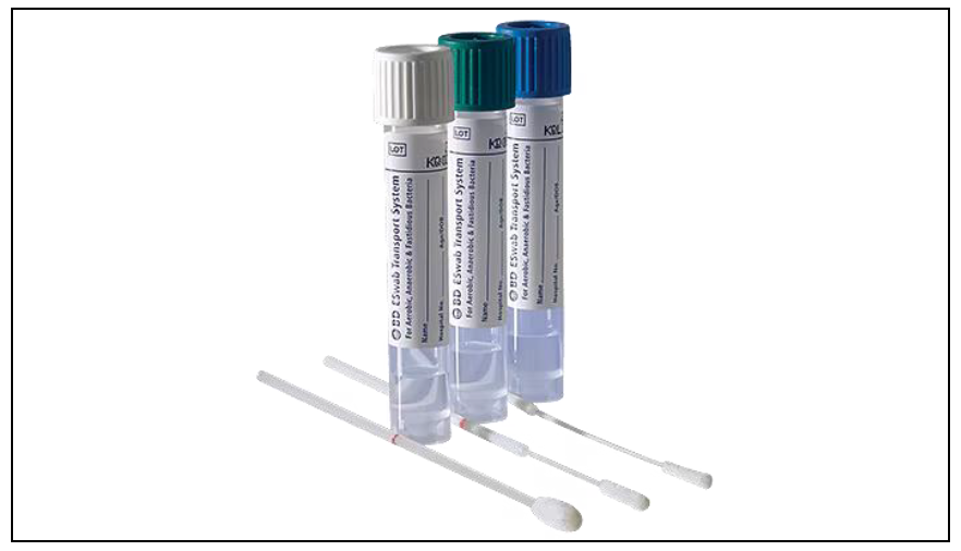 Photo of swabs 