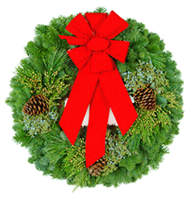 decorative Christmas wreath