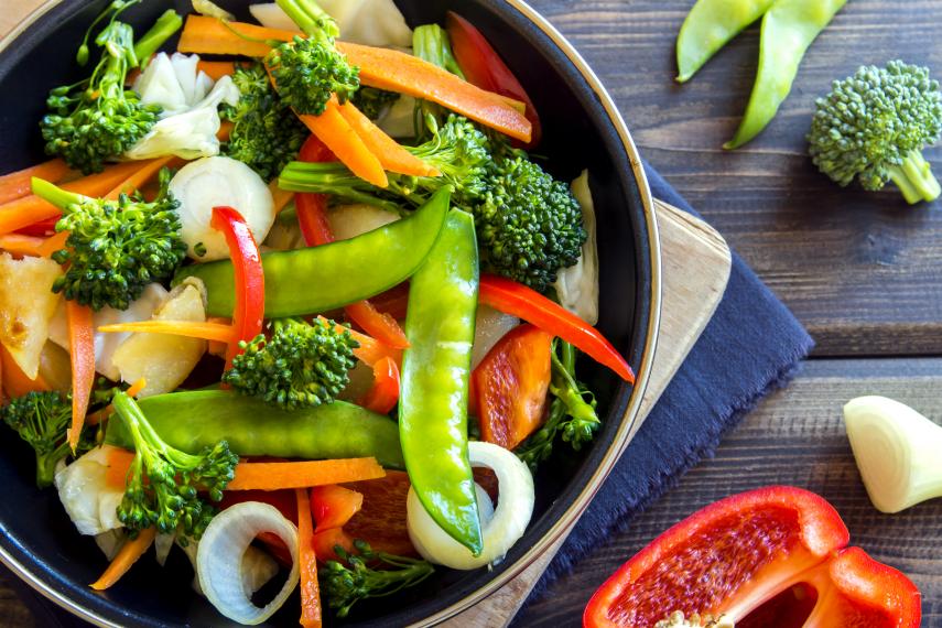 Image of a vegetable stirfry