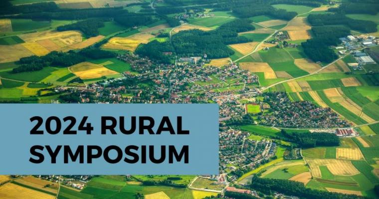 Promo graphic for the 2024 Rural Symposium