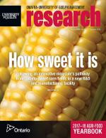 Cover of How Sweet it is issue of Research magazine