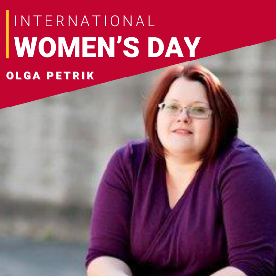International Women's Day. Olga Petrik.