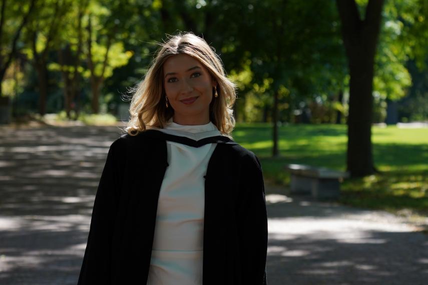 Sierra Leese, Creative Writing student in the College of Arts at the University of Guelph