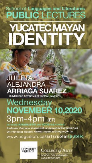 Poster for J. A. Arriaga Suarez talk on November 10 at 3:00pm