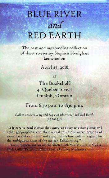 Blue River and Red Earth book launch at the Bookshelf