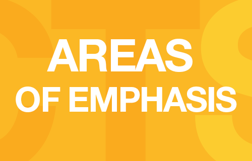 Areas  of Emphasis
