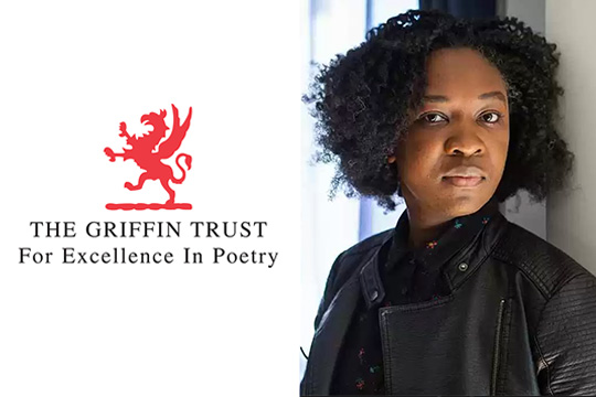 Canisia Lubrin and the Griffin Trust Logo