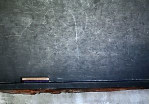 mfa programs toronto Image of chalkboard.