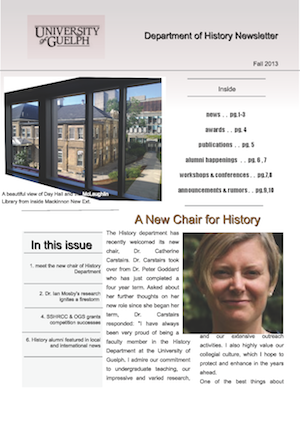 Fall 2013 Newsletter