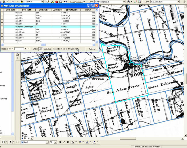 GIS map