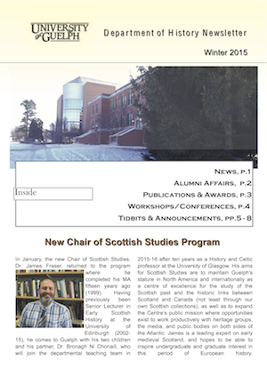 Winter 2015 Newsletter