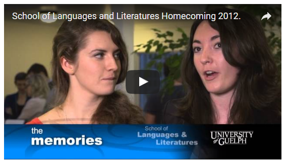 School of Languages and Literature Homecoming 2012 Video