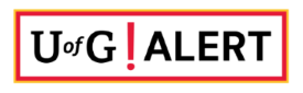 U of G Alert logo