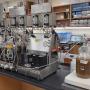 Bioreactors used to culture gut microbes in the Allen-Vercoe lab (photo by S. Rosiana)