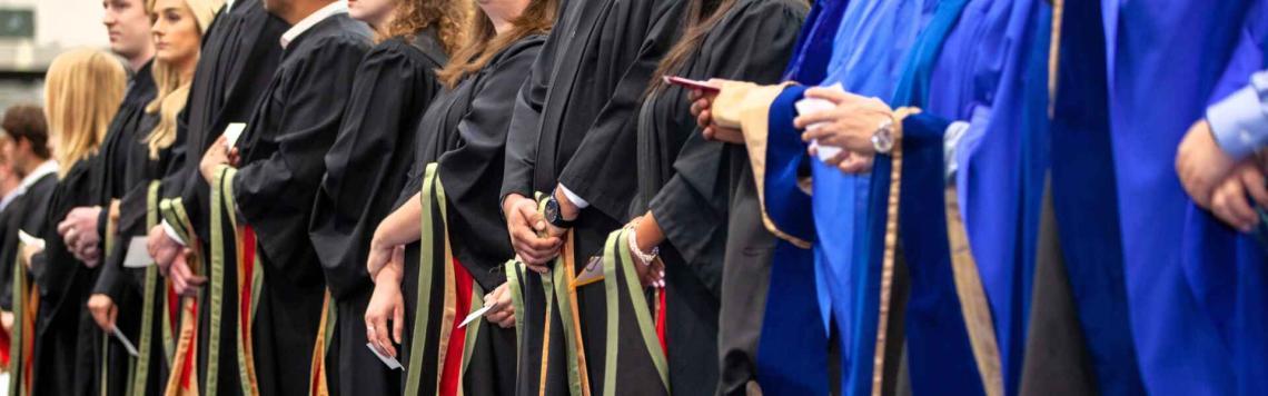Graduates at Convocation