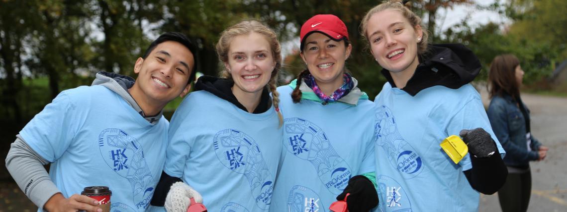 Students at the HK5K